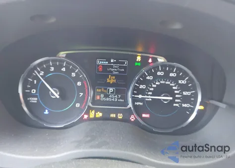 2017 Subaru Forester 2.5I Touring z USA, uszkodzony, nr VIN JF2SJAWC6HH464003